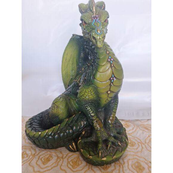 Windstone Editions Adult Dragon by M. Peña ©1986 – North Hollywood Green - Picture 2 of 9